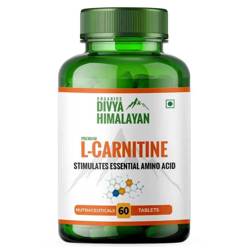 Authentic Divya Himalayan L Carnitine Tablets 500mg 60 Tablets