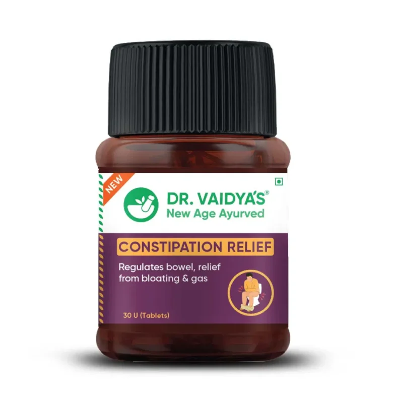 Shop Now Dr Vaidya‘s Constipation Relief 30 Capsules