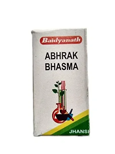 Factory Price Baidyanath Jhansi Abhrak Bhasma 5 Gm, Pack of 2