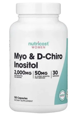 Nutricost, Women, Myo & D-Chiro Inositol, 120 Capsules Limited Time