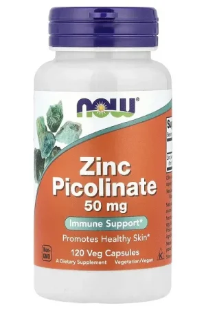 Get Yours NOW Foods, Zinc Picolinate, 50 mg, 120 Veg Capsules