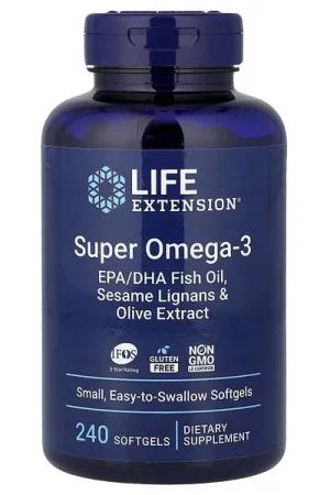 Life Extension, Super Omega-3, 240 Softgels High Quality