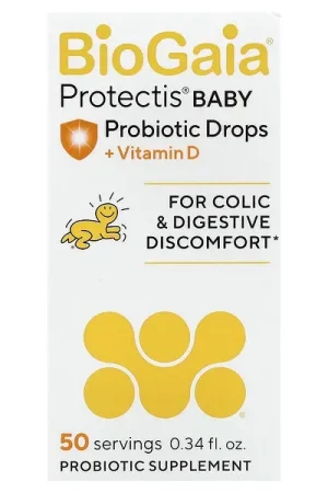 BioGaia, Protectis® Baby, Probiotic Drops with Vitamin D, 0.34 fl oz (10 ml) High Quality