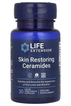 Must Have Life Extension, Skin Restoring Ceramides, 30 Liquid Vegetarian Capsules