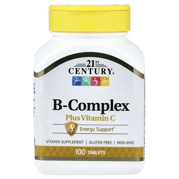 Last Chance 21st Century, B-Complex plus Vitamin C, 100 Tablets
