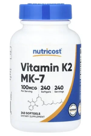 Mega Sale Nutricost, Vitamin K2 MK-7, 100 mcg, 240 Softgels