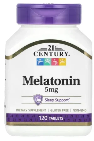 21st Century, Melatonin, 5 mg, 120 Tablets Limited Time