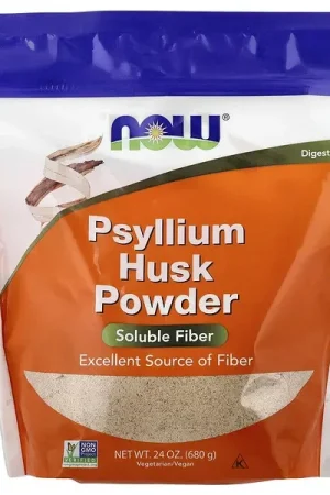 NOW Foods, Psyllium Husk Powder, 24 oz (680 g) Markdown