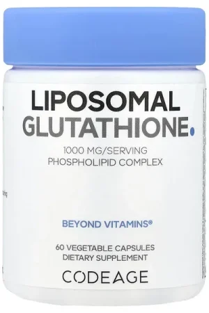 Weekend Sale Codeage, Liposomal Glutathione, 60 Vegetable Capsules (500 mg per Capsule)