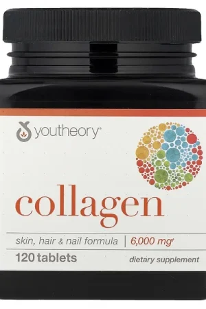 Youtheory, Collagen, 120 Tablets Latest