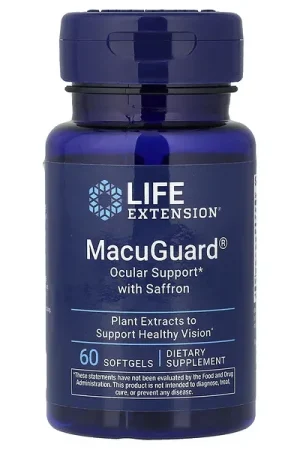 Instant Buy Life Extension, MacuGuard®, Ocular Support with Saffron, 60 Softgels