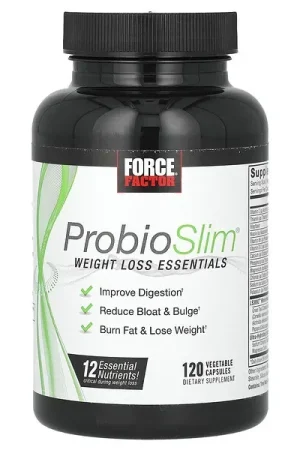 Budget Force Factor, ProbioSlim®, Weight Loss Essentials, 120 Vegetable Capsules