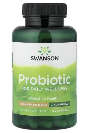 Hassle-Free Returns Swanson Vitamins, Probiotic, 120 Capsules (1 Billion CFU per Capsule)