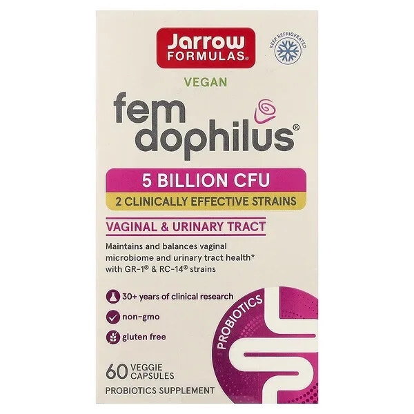 Special Discount Jarrow Formulas, Fem Dophilus, 5 Billion CFU, 60 Veggie Capsules