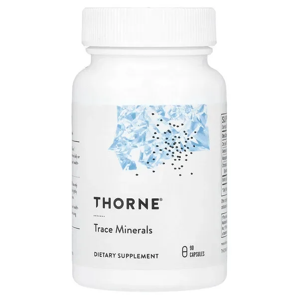 Thorne, Trace Minerals, 90 Capsules Top Pick