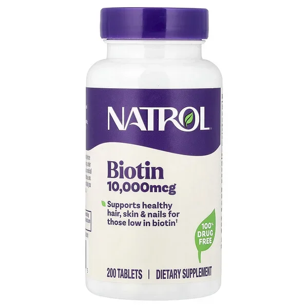 Buy Today Natrol, Biotin, 200 Tablets