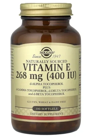 Solgar, Vitamin E, Naturally Sourced, 100 Softgels Last Chance