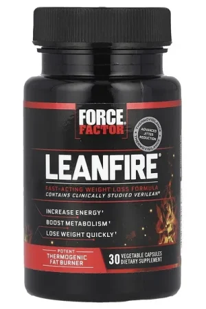 Force Factor, LeanFire®, 30 Vegetable Capsules Flash Sale