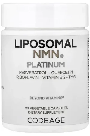 Fast Shipping Codeage, Liposomal NMN Platinum, 90 Vegetable Capsules
