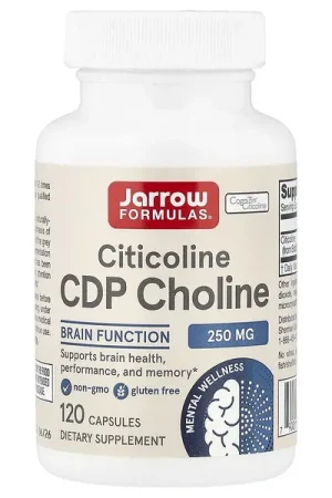 Clearance Jarrow Formulas, Citicoline, CDP Choline, 250 mg, 120 Capsules
