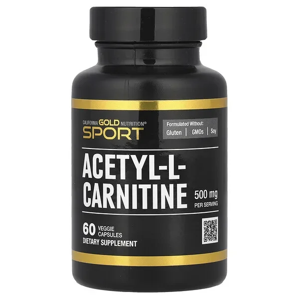 Hassle-Free Returns California Gold Nutrition, Acetyl-L-Carnitine, 500 mg, 60 Veggie Capsules