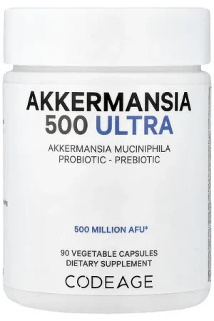 Reduced Price Codeage, Akkermansia 500 Ultra, 90 Vegetable Capsules