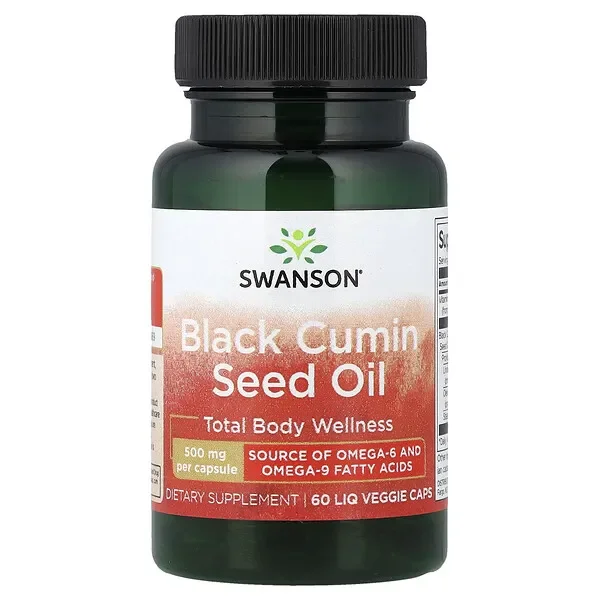 Swanson Vitamins, Black Cumin Seed Oil, 60 Liq Veggie Caps Clearance