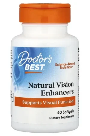 Premium Doctor‘s Best, Natural Vision Enhancers, 60 Softgels