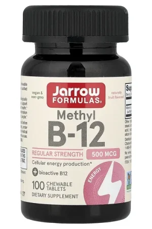 Exclusive Offer Jarrow Formulas, Methyl B-12, Fruit, 500 mcg, 100 Chewable Tablets