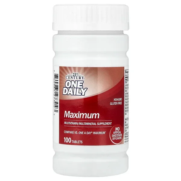 Bargain 21st Century, One Daily, Maximum, 100 Tablets