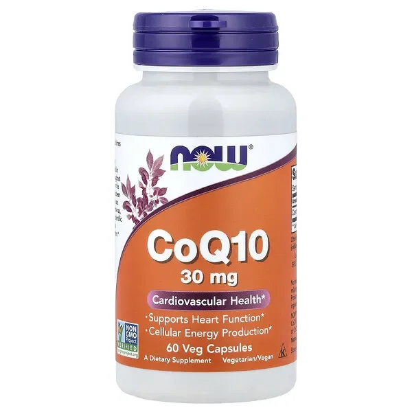 Special Offer NOW Foods, CoQ10, 30 mg, 60 Veg Capsules
