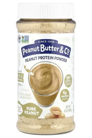 Peanut Butter & Co., Peanut Protein Powder, Pure Peanut, 6.5 oz (184 g) Flash Sale