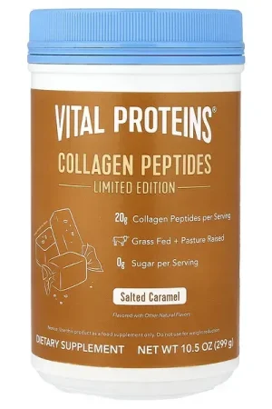 Express Delivery Vital Proteins, Collagen Peptides, Salted Caramel, 10.5 oz (299 g)