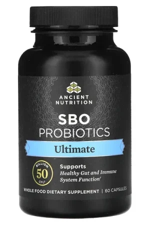 Ancient Nutrition, SBO Probiotics, Ultimate, 50 Billion CFU, 60 Capsules Top Rated