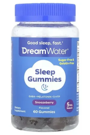 Buy Direct Dream Water, Sleep Gummies, Snoozeberry, 60 Gummies