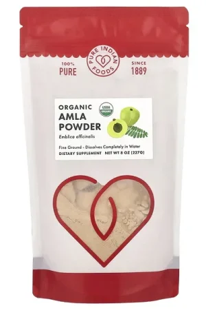 Trusted Brand Pure Indian Foods, Organic Amla Powder, 8 oz (227 g)