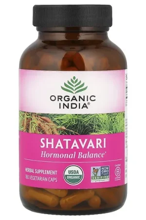 Must Have Organic India, Shatavari, 180 Vegetarian Caps (400 mg per Capsule)