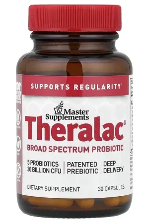 Master Supplements, Theralac®, Broad Spectrum Probiotic, 30 Capsules Special Discount