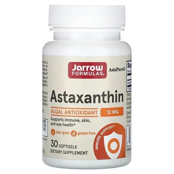 Jarrow Formulas, Astaxanthin, 12 mg, 30 Softgels Save Now