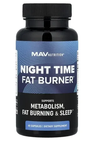 High Quality MAV Nutrition, Night Time Fat Burner , 60 Capsules