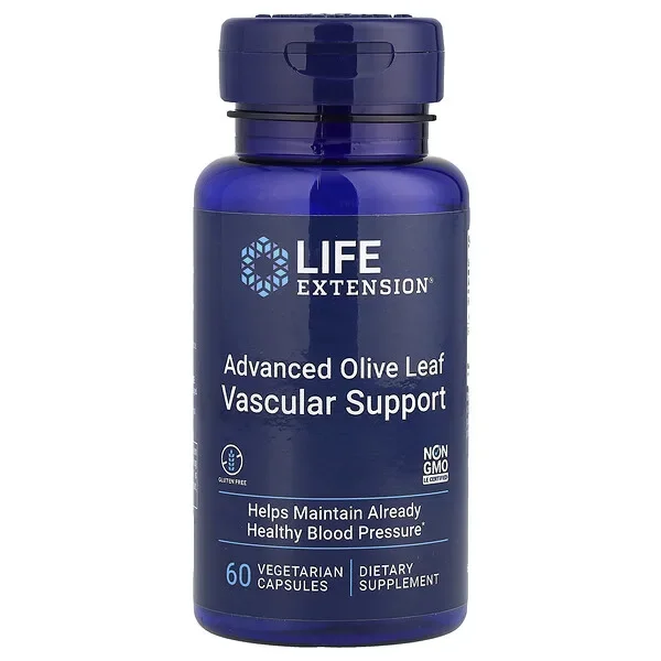 Markdown Life Extension, Advanced Olive Leaf Vascular Support , 60 Vegetarian Capsules