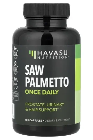 Havasu Nutrition, Saw Palmetto, Once Daily, 100 Capsules (500 mg per Capsule) Brand New
