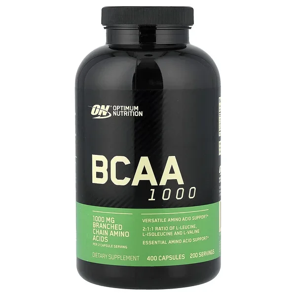 Express Delivery Optimum Nutrition, BCAA 1000, 400 Capsules