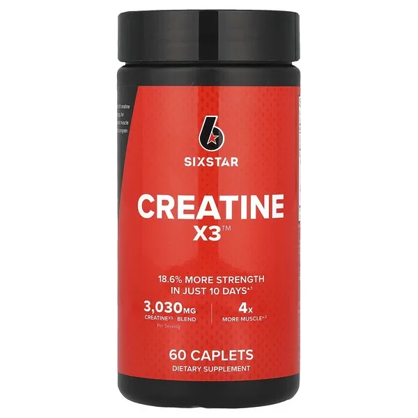 SIXSTAR, Creatine X3™, 60 Caplets Price Cut