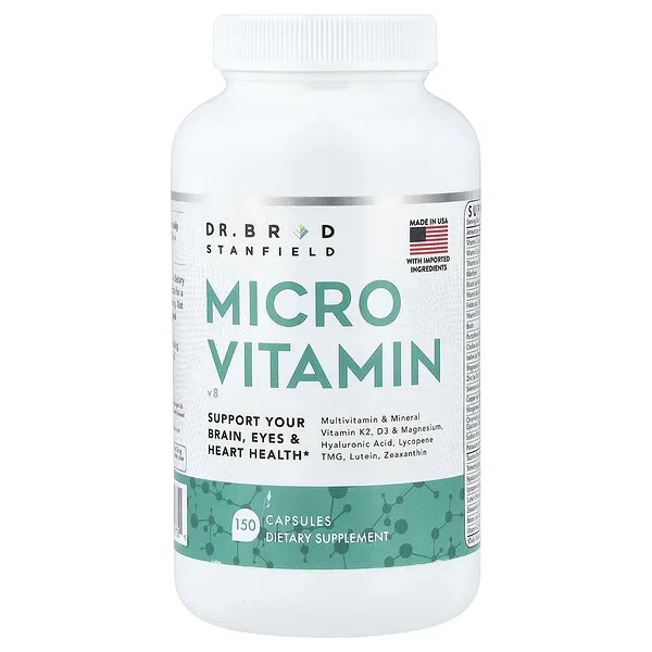 Final Sale Dr. Brad, Micro Vitamin, 150 Capsules