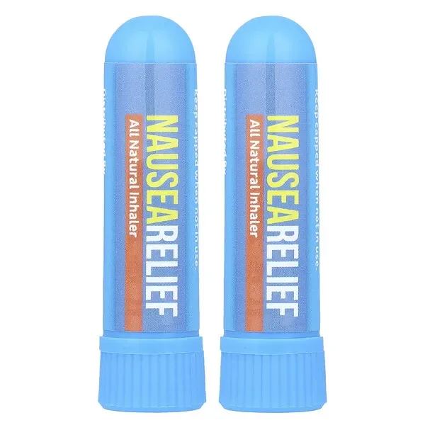 Save Now Basic Vigor, Nausea Relief All Natural Inhaler, 2 Pack