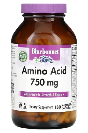 Bluebonnet Nutrition, Amino Acid , 750 mg, 180 Vegetable Capsules Budget