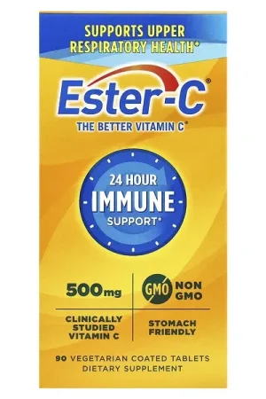 EsterC, 24 Hour Immune Support, 90 Vegetarian Coated Tablets Special Discount