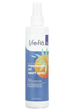 Shop Now Life-flo, Magnesium Oil Sport Spray, 8 fl oz (237 ml)