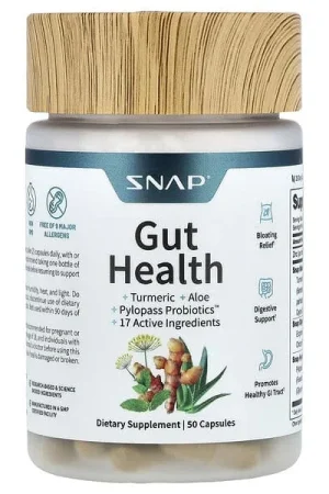 While Supplies Last Snap Supplements, Gut Health, 50 Capsules
